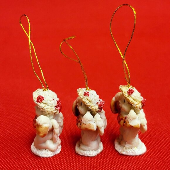 Dreamsicles Love Peace Angel Mini Ornaments Set of 3 - Picture 5 of 10